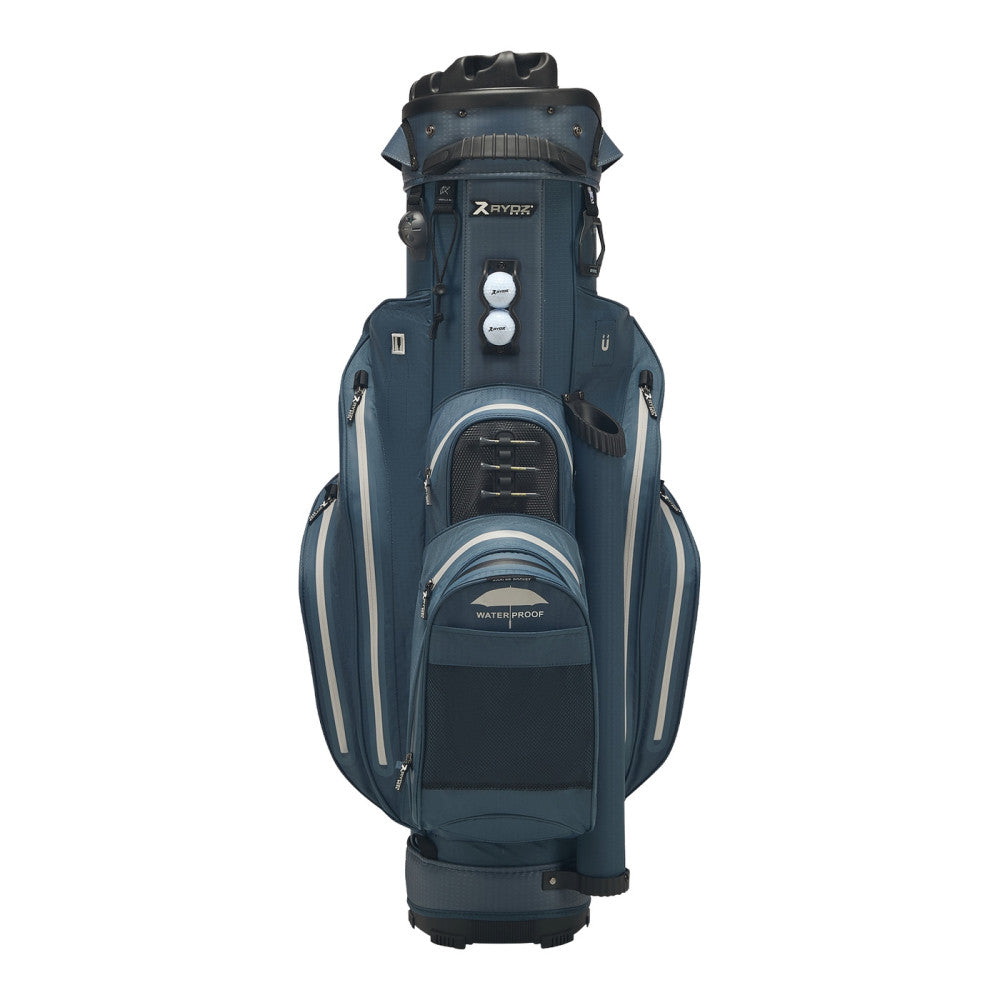 Skip Q9 Waterproof Cartbag Navy/Silber