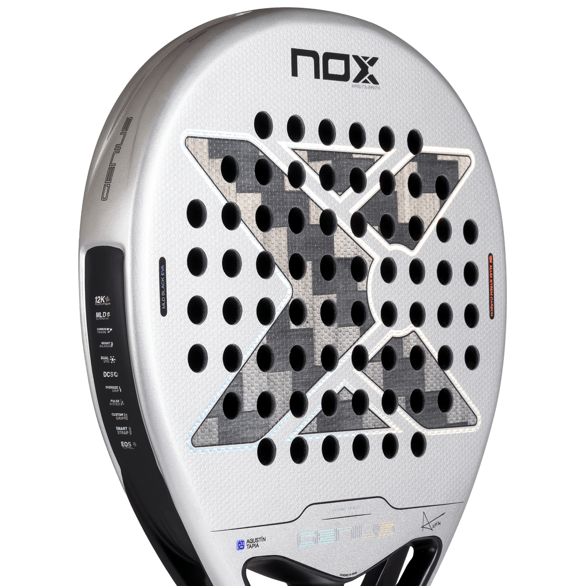 Genius 12K Alum XTREM by Agustín Tapia 2027 Padelschläger