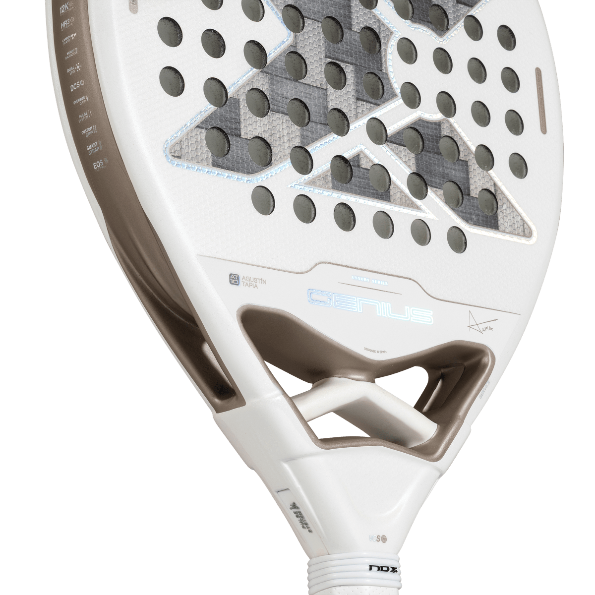 Raquette de padel Genius 12K Alum XTREM Lite by Agustín Tapia 2027