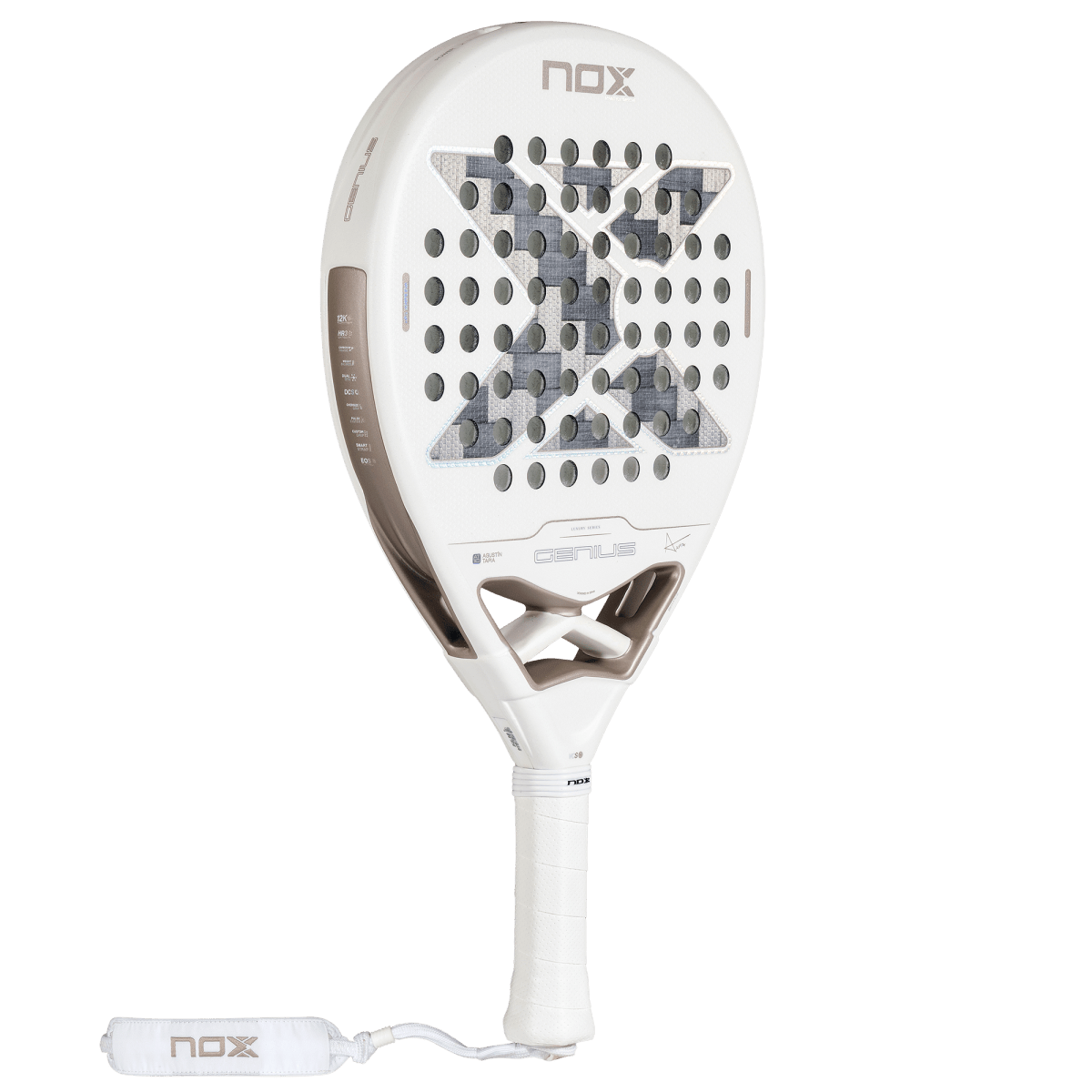 Genius 12K Alum XTREM Lite by Agustín Tapia 2027 Padelschläger