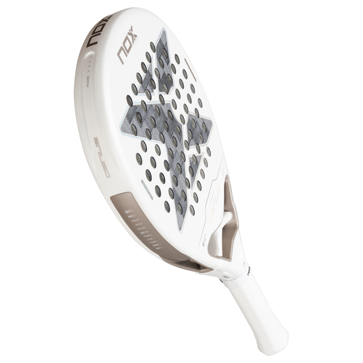 Raquette de padel Genius 12K Alum XTREM Lite by Agustín Tapia 2027
