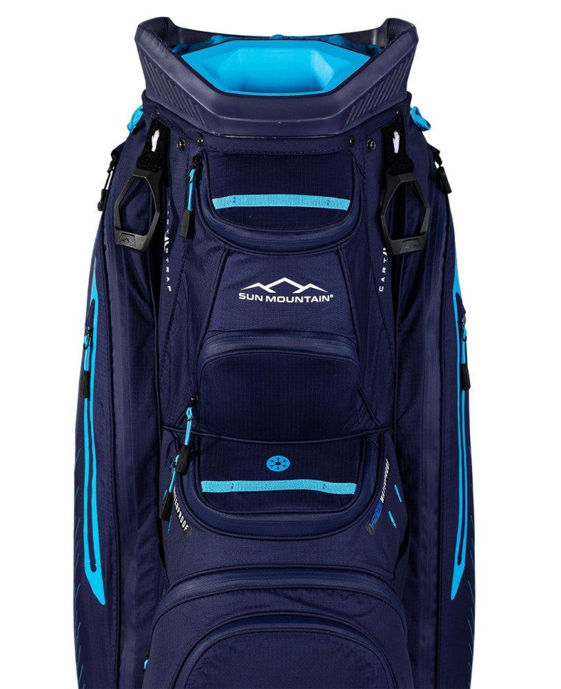 C130 H2NO Cartbag Navy/Ice Blue