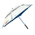 H2NO Chrome Golfschirm UPF 50 Silber/Blau