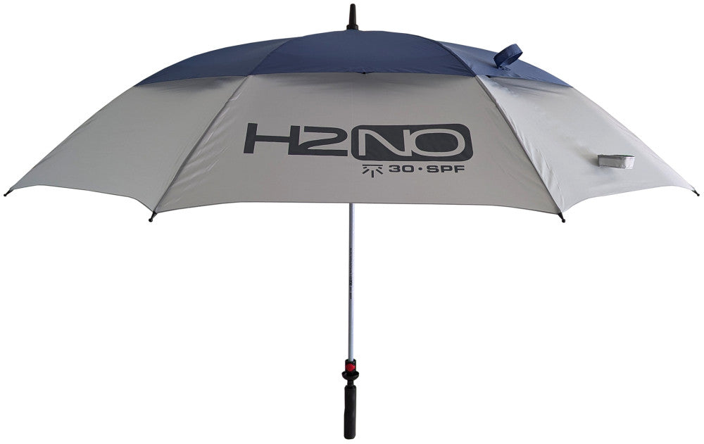 Parapluie de golf H2NO automatique UPF 30 nickel/gris