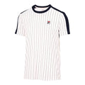 Rayures Jascha 2 T-Shirt Homme Blanc