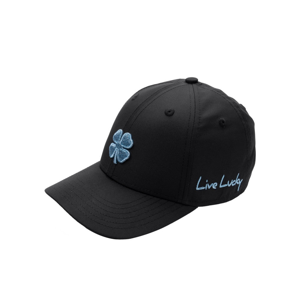 Women's Toggle Hollywood Cap Black/Light Blue