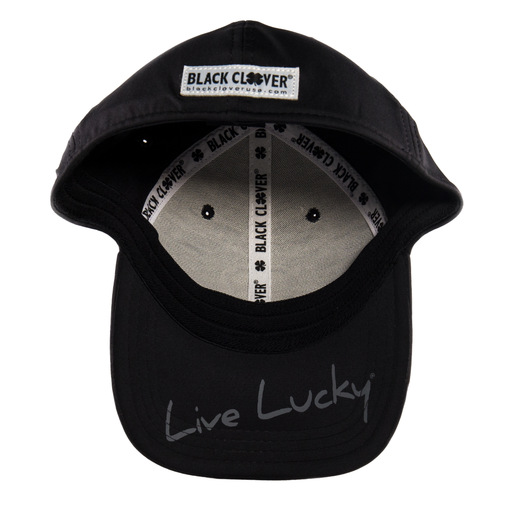 Junior Fitted Cap Schwarz/Weiss