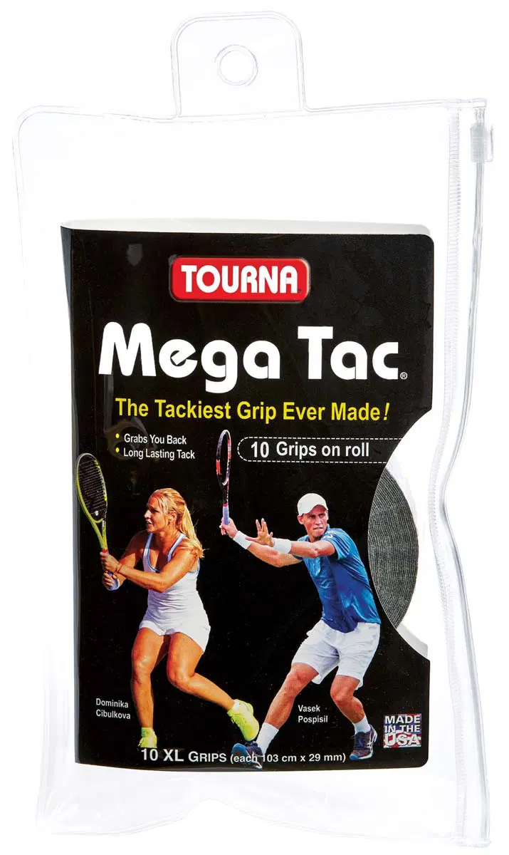 Tourna Mega Tac 10er Schwarz