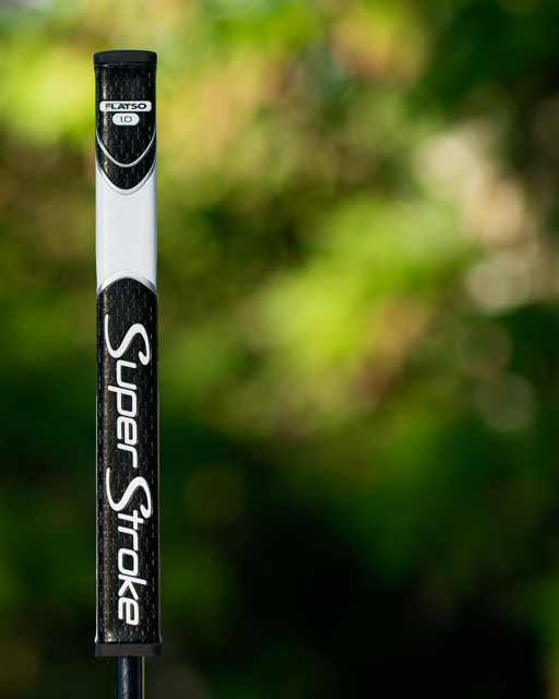 Grip de putter Zenergy Flatso 1.0 blanc/noir