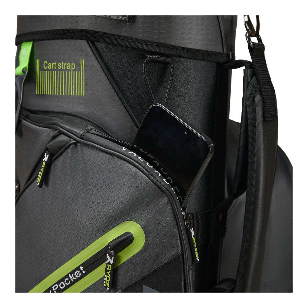 Lucky Nine Cartbag Navy/Weiss/Rot