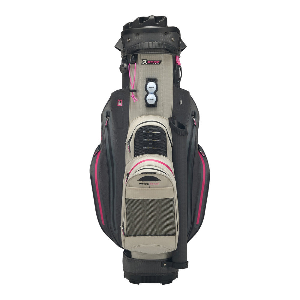 Sac chariot imperméable Skip Q9 anthracite/argent/rose