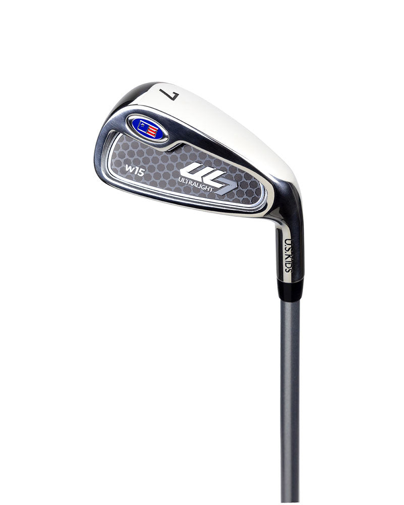 Ensemble de golf pour enfants UL7, 5 clubs, violet, longueur 137–145 cm (54 pouces).