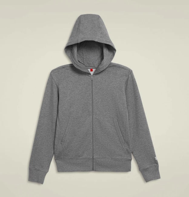 Team Zip Hoodie Junioren Grau