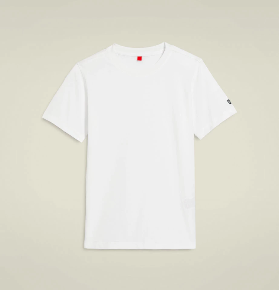 Team Perforated T-Shirt Kinder Weiss