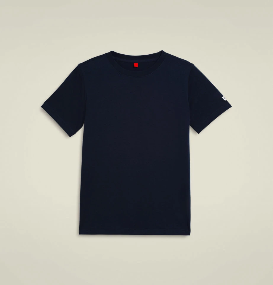 Team Perforated T-Shirt Kinder Navy