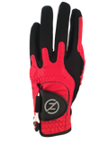 Zero Friction Compression-Fit Golf Glove Men's Red Left (for right-handed golfers)