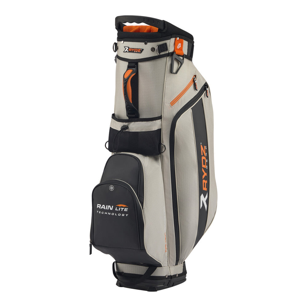 Jetpack 14 Way Water-Resistant Stand Bag Silver/Black/Orange