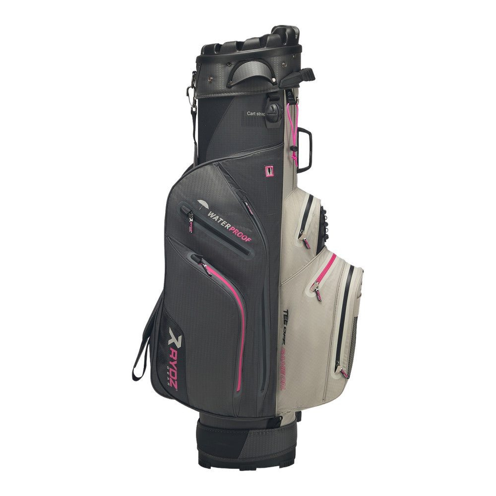 Sac chariot imperméable Skip Q9 anthracite/argent/rose