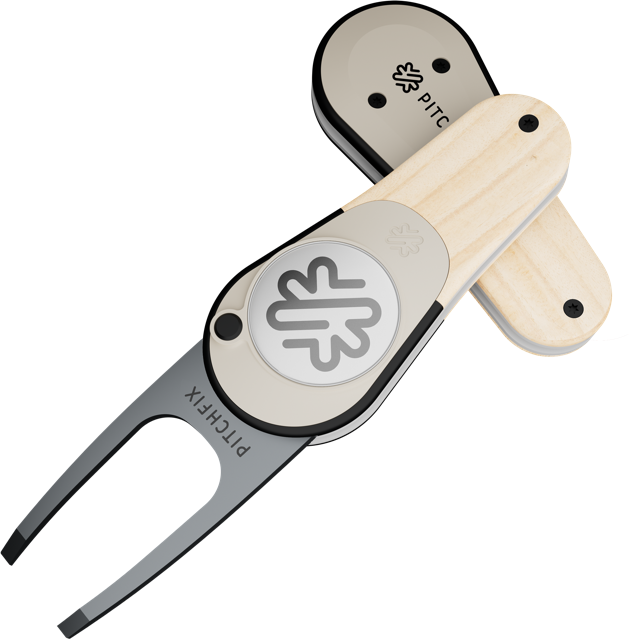 Pitchfix The Woodie Divot Tool Ash