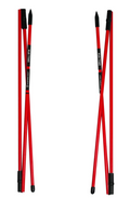 Masters Tri-Fold Alignment Sticks Red