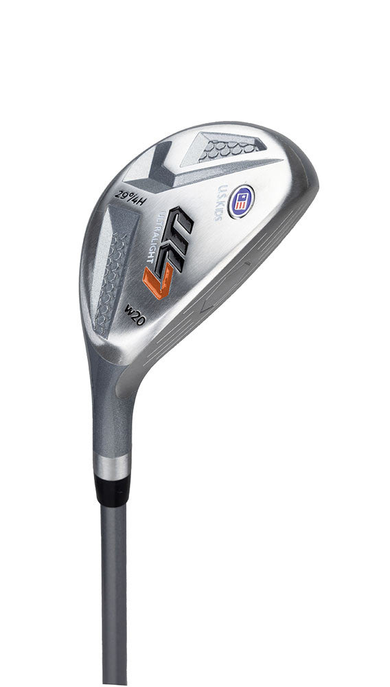 Ensemble de golf pour enfants UL7, 5 clubs, 130–137 cm (51 pouces), orange