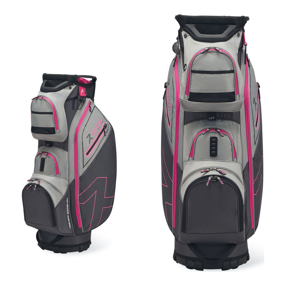 Firestarter Cartbag Anthrazit/Silber/Pink