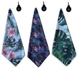 Magnetic Towel Tropical 3er Set