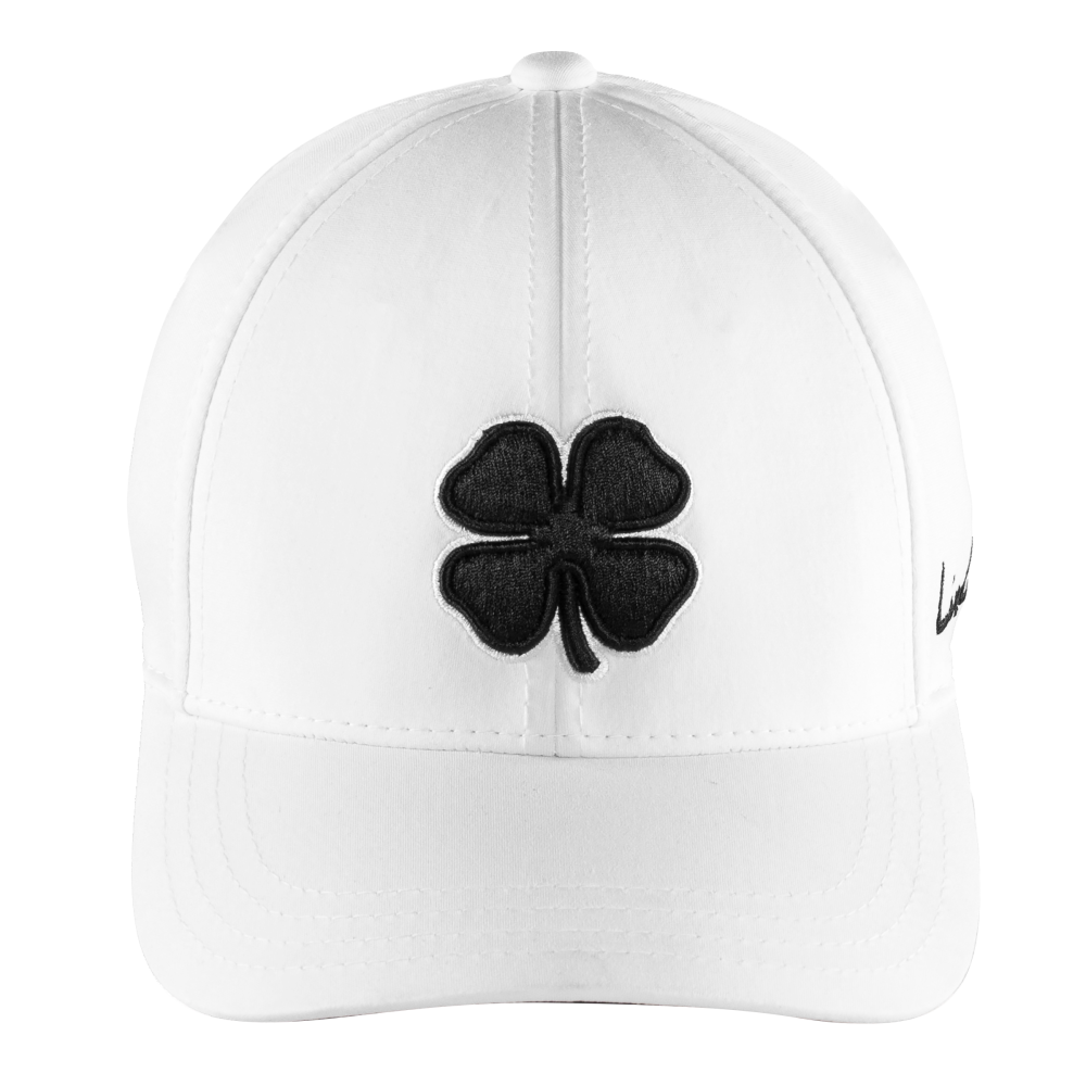 Junior Fitted Cap Weiss/Schwarz