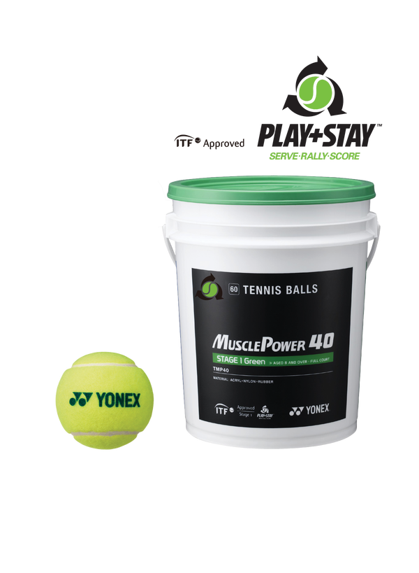 Yonex Muscle Power 40 Kinderbälle 60 Stück