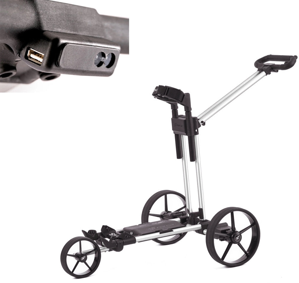 Ahead 3.0 Elektro Trolley mit Fernbedienung Silber