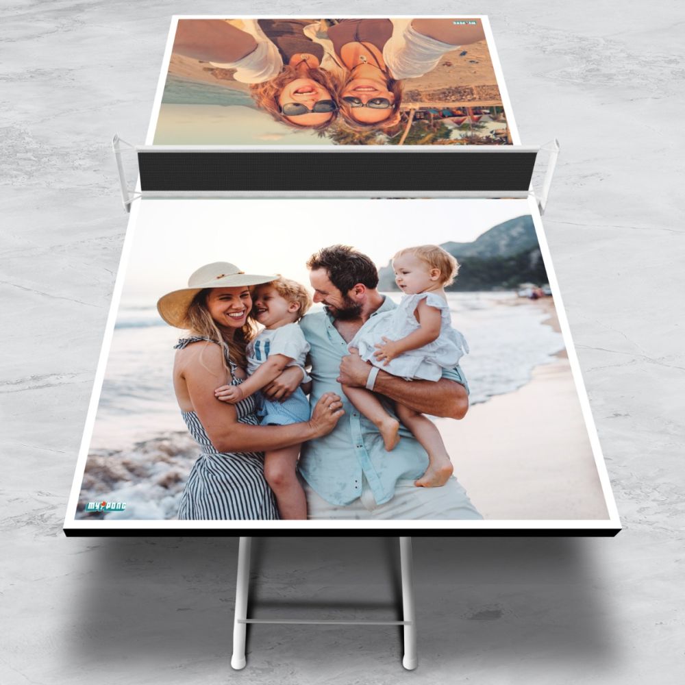 Personalisierter Ping Pong Tisch Bedrucken