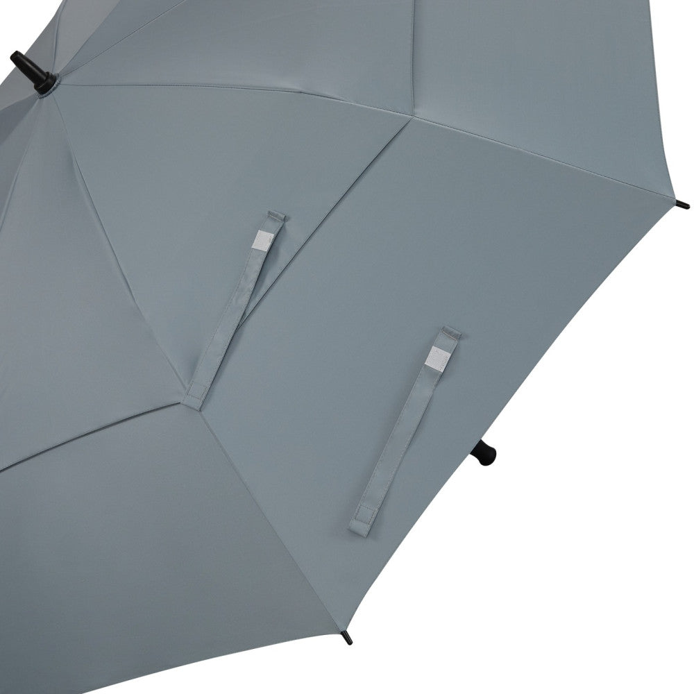 Golfschirm UV 50+ Anthrazit/Weiss/Lime