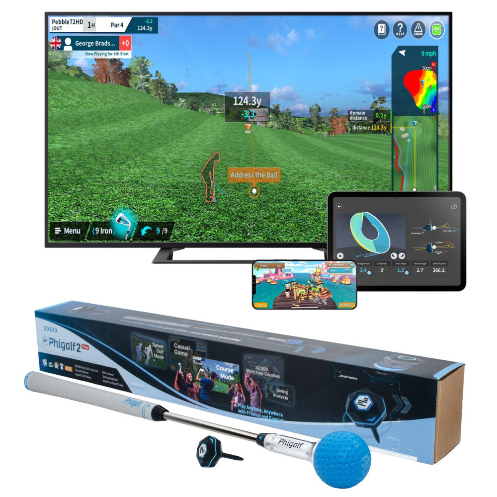 2 Flex Golfsimulator für Zuhause und unterwegs