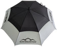 H2NO Golfschirm Automatik UPF 30 Schwarz/Grau