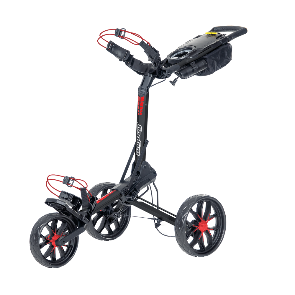 Nitron Slim Fold Trolley Schwarz/Rot