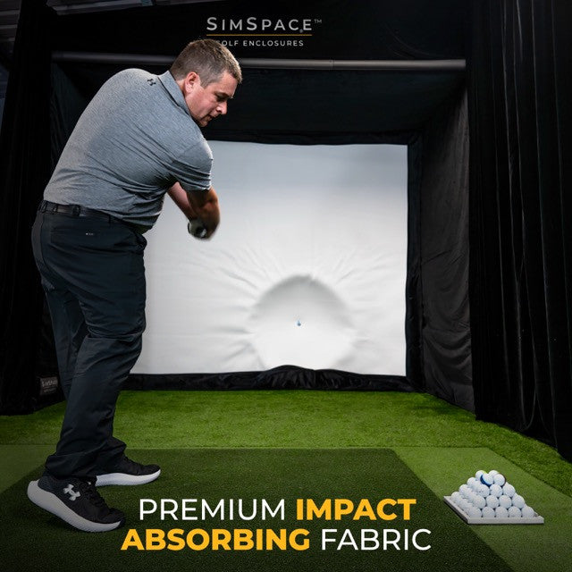 Golfsimulator Enclosure 3,6 x 2,5 x 1,5 m