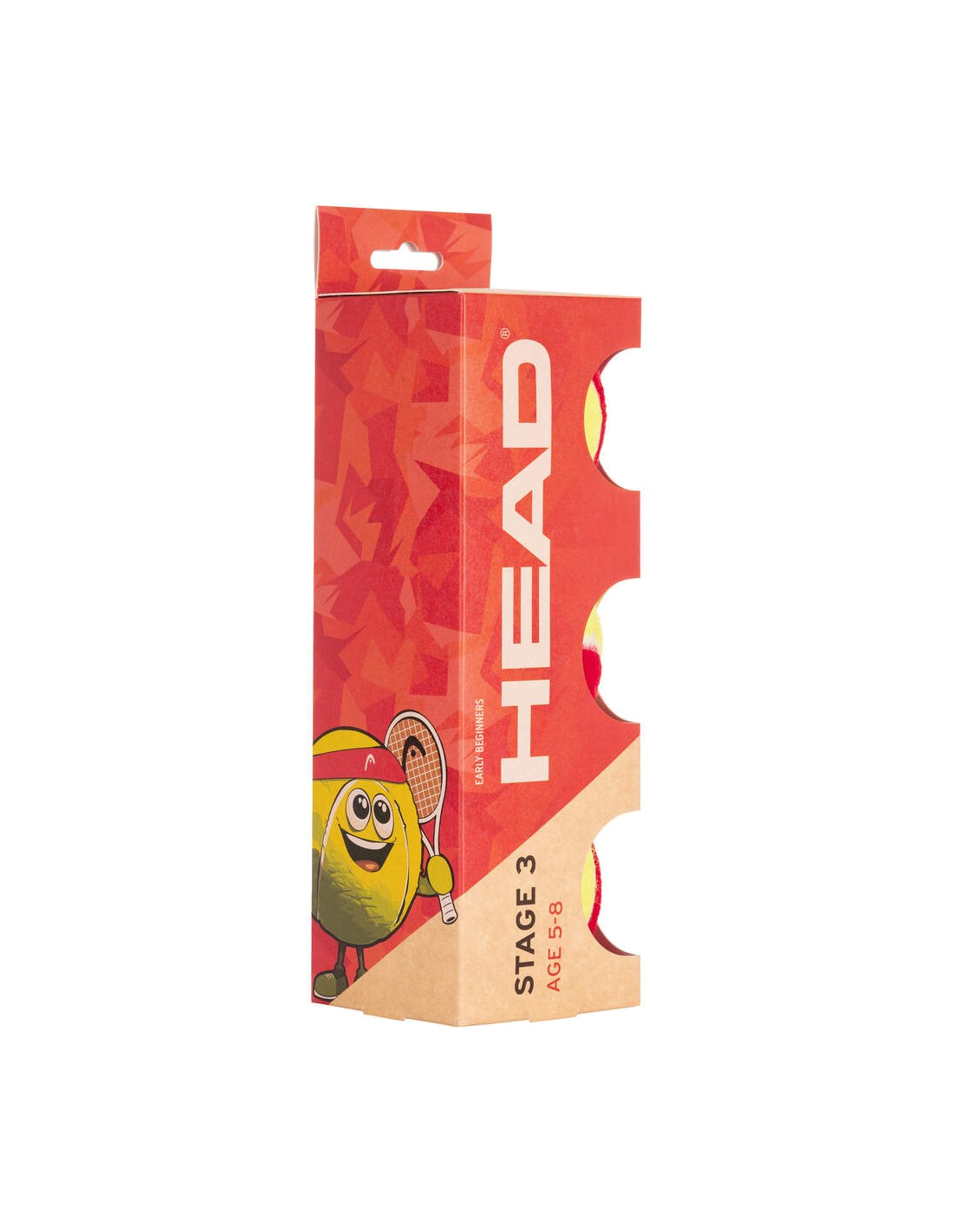 HEAD TIP Trainer Balls Stage Red 3er