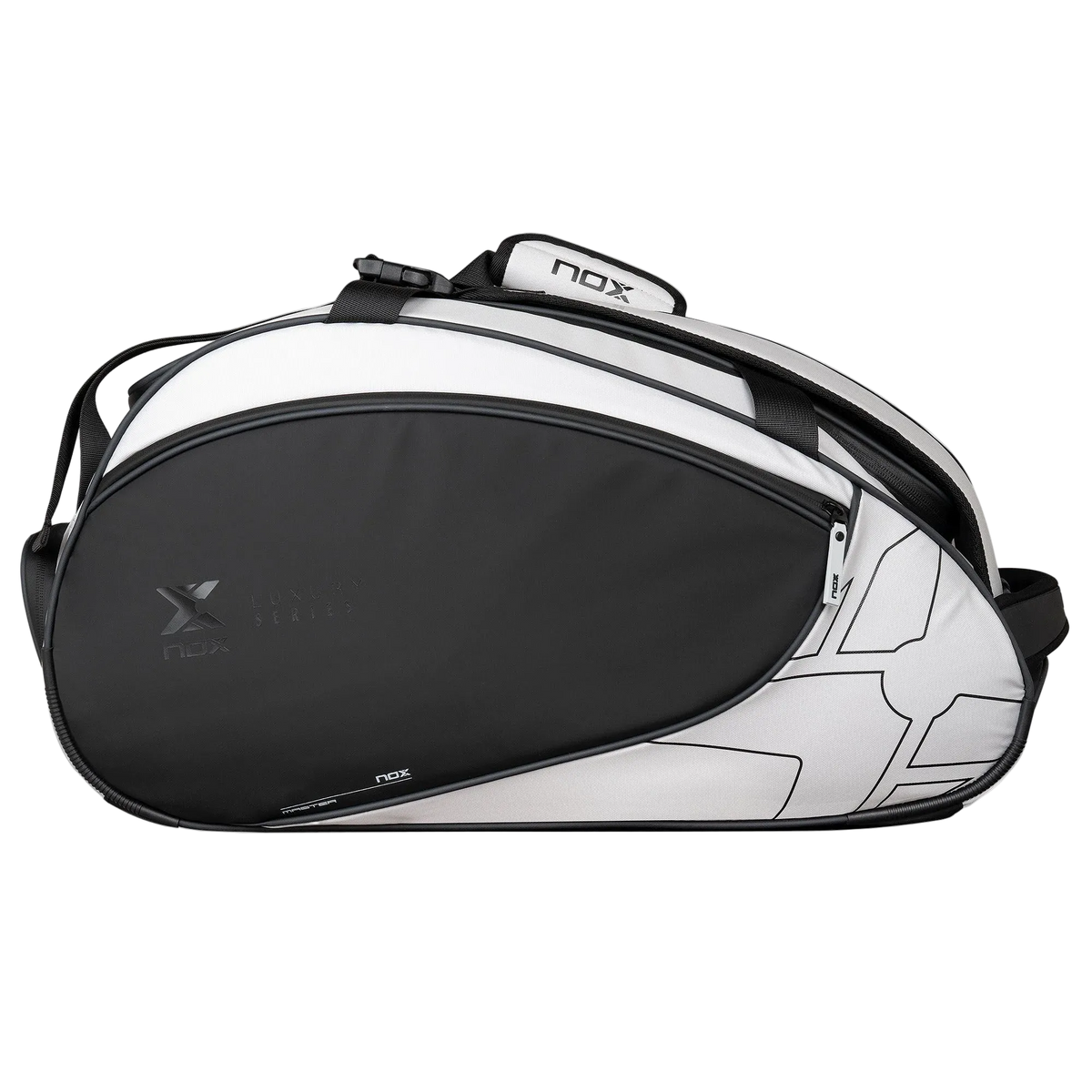 Luxury Master Series Padel Bag White/Black