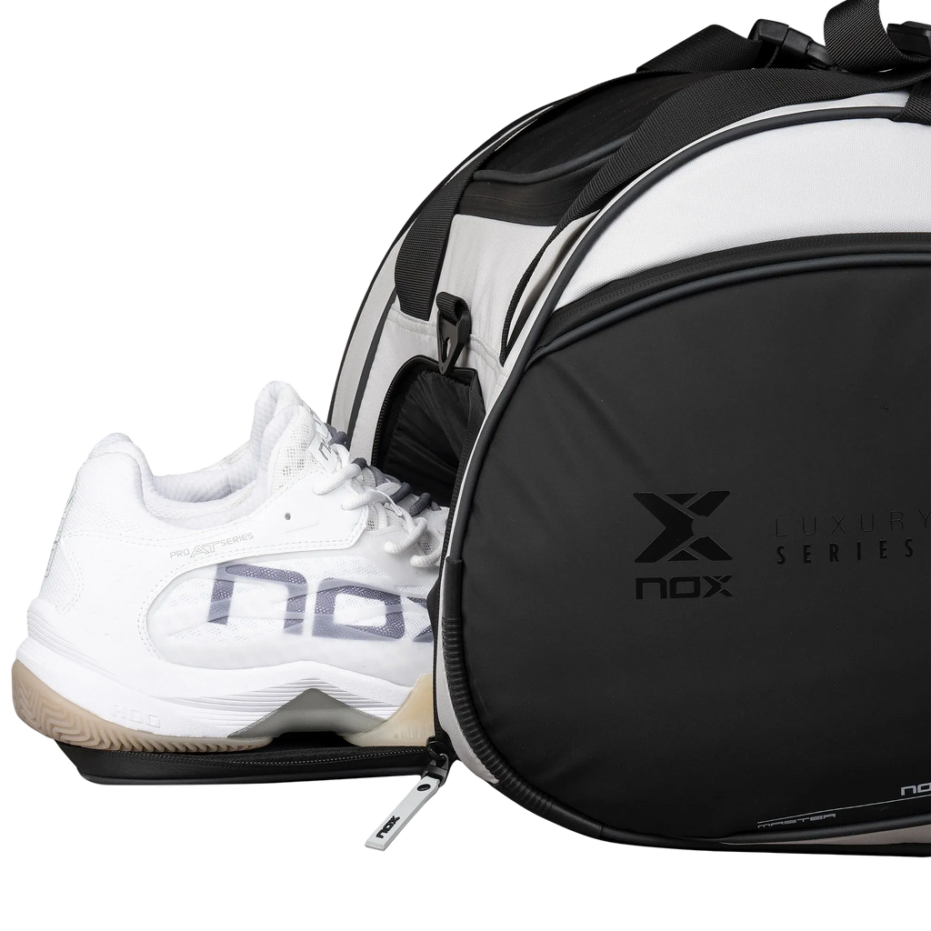 Luxury Master Series Padel Bag White/Black