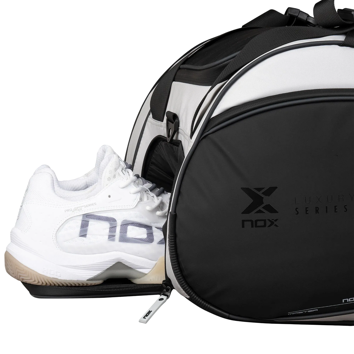 Luxury Master Series Padel Bag White/Black