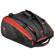 Luxury Open Padel Racket Bag Black/Red