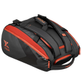 Luxury Open Padel Racket Bag Black/Red