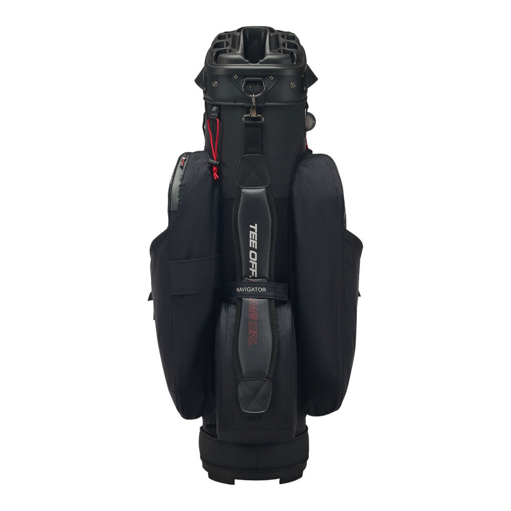 Navigator QO14 Waterproof Cartbag Schwarz/Weiss/Rot