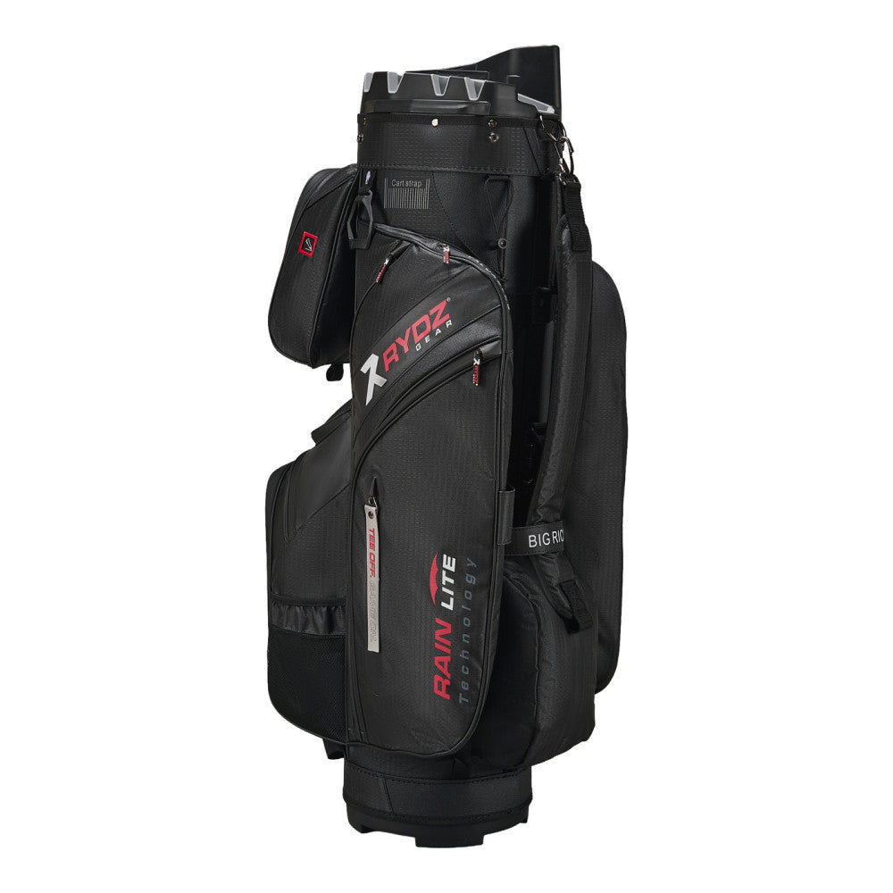 Big Rick Water-Resistant Cart Bag Black/Black
