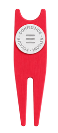 GrooveFix GreenFix Divot Tool Red