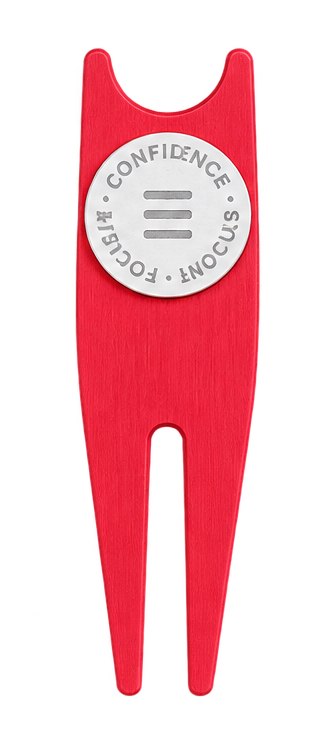 GrooveFix GreenFix Divot Tool Red