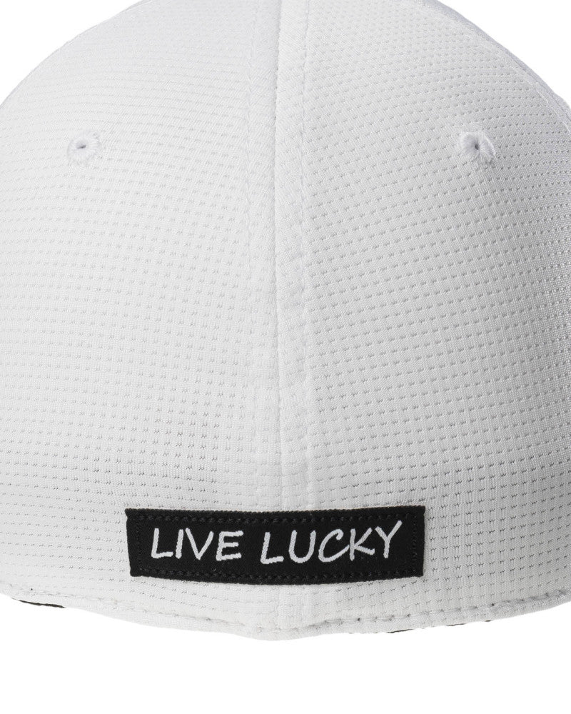 Iron X Fitted Cap White/Blue