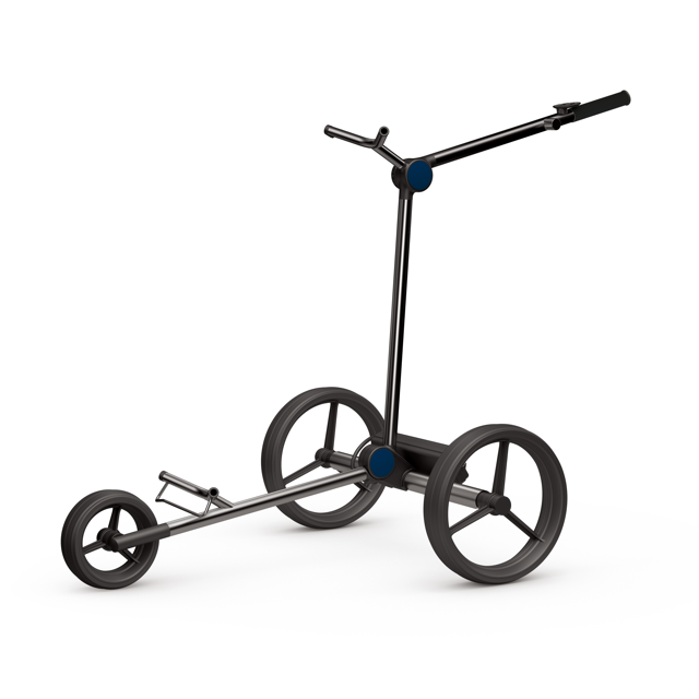 1e Elektro Trolley Blau
