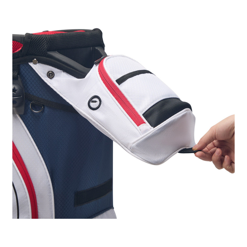 Firestarter Cart Bag Navy/White/Red