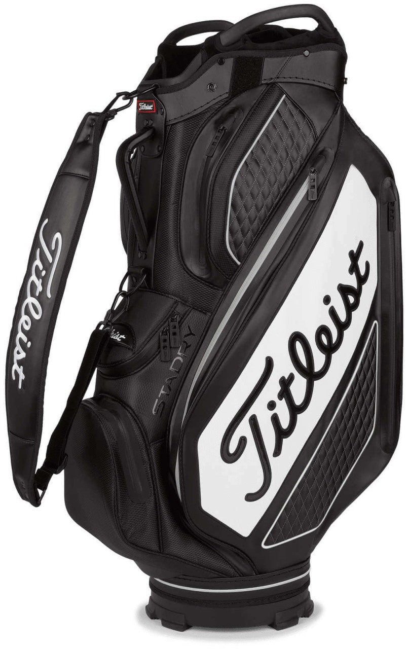 Tour Series Cart Bag Black/White